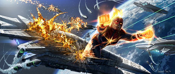 Captain Marvel Concept Art to Help You Take Flight + Bonus Content!