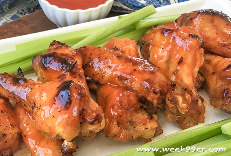 Easy Buffalo Chicken Wings in your Instant Pot!