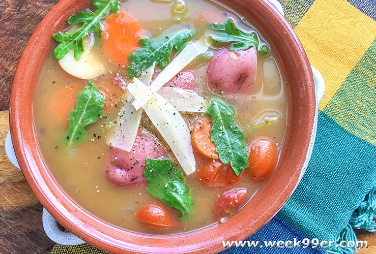 Instant Pot Vegetable Soup Recipe
