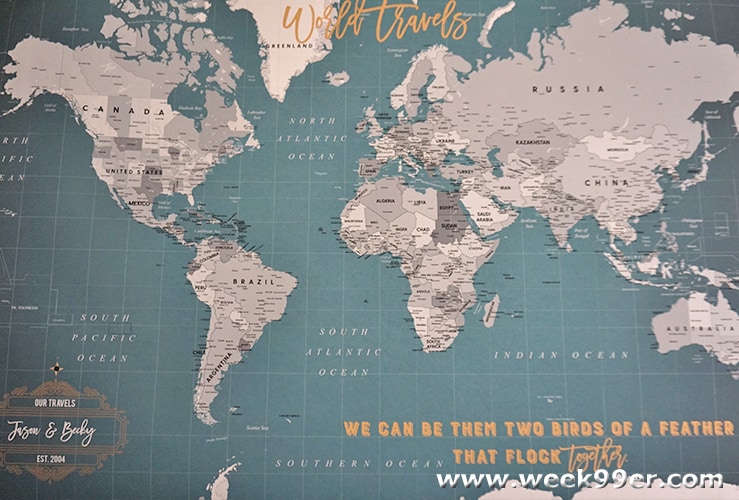 Share Your Travels Together on a Customizable Pin Map