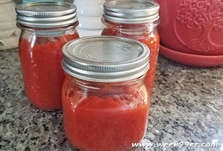 Canning Tomato Paste at Home