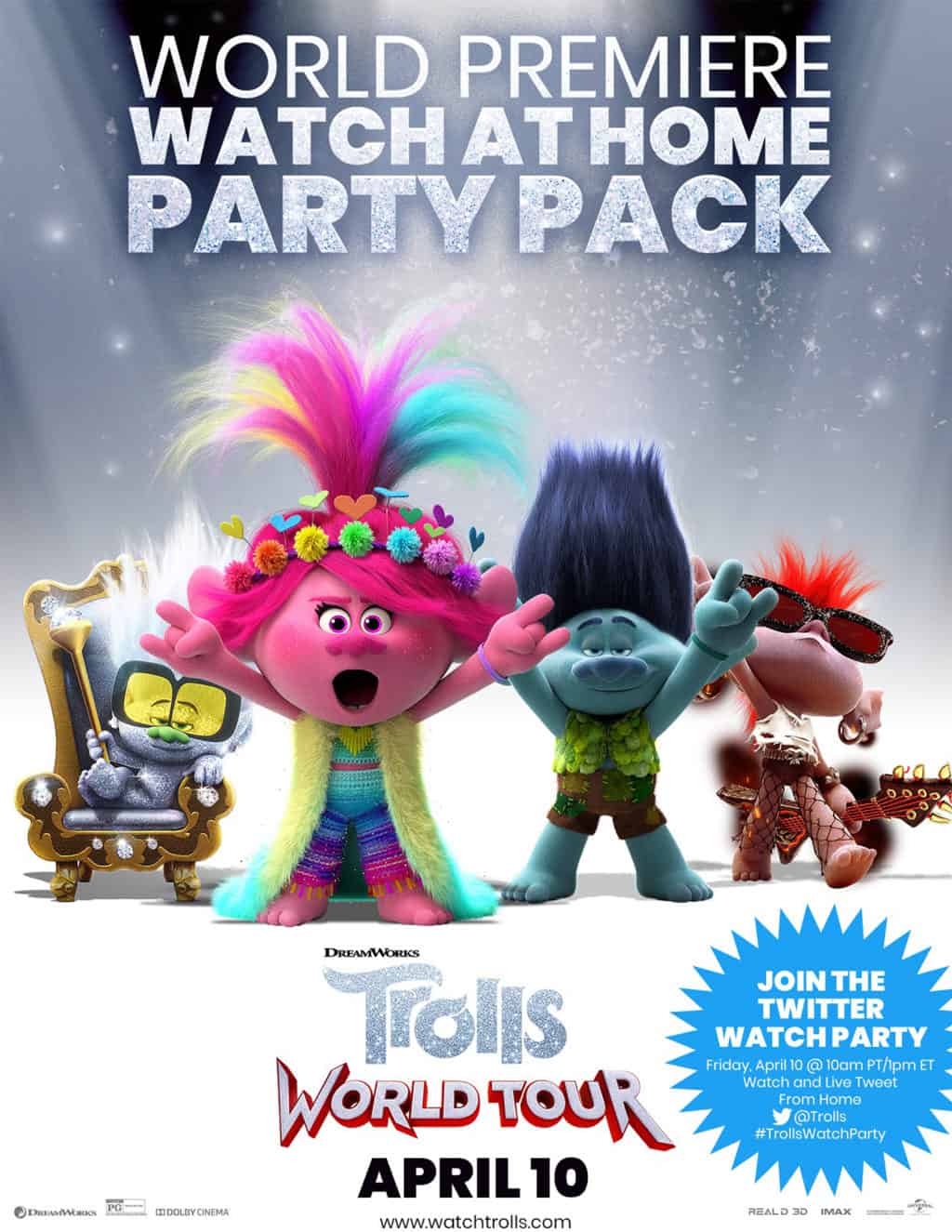 Get Ready to Party with Trolls World Tour Virtual Activity Sheets