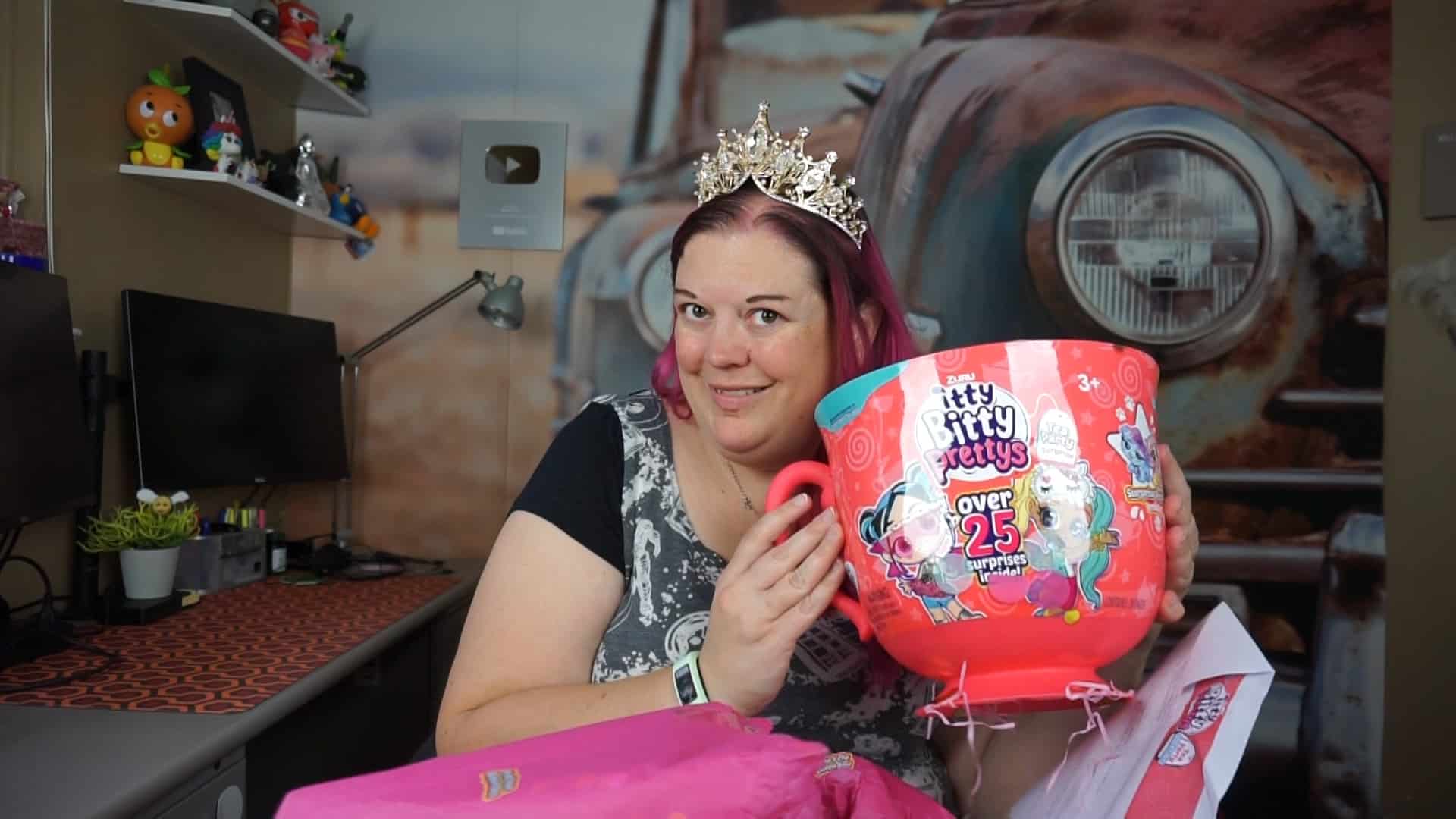 Tobar Itty Bitty Prettys Collectables Big Tea Cup Play Set Dolls Fun Children 