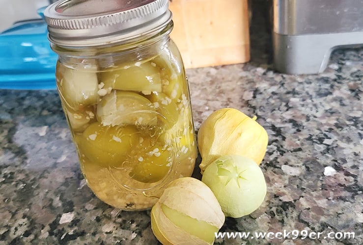 how to pickle tomatillos