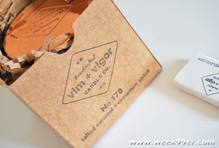 vim and Vigor candle review