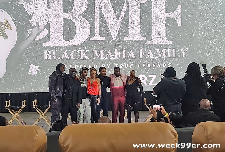 BMF Starz Review and Red Carpet