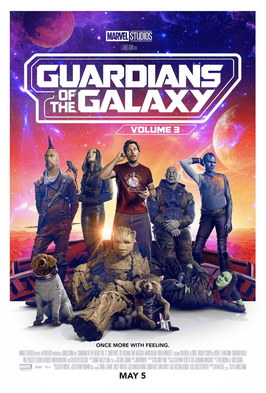 Guardians of the Galaxy Volume 3 Poster