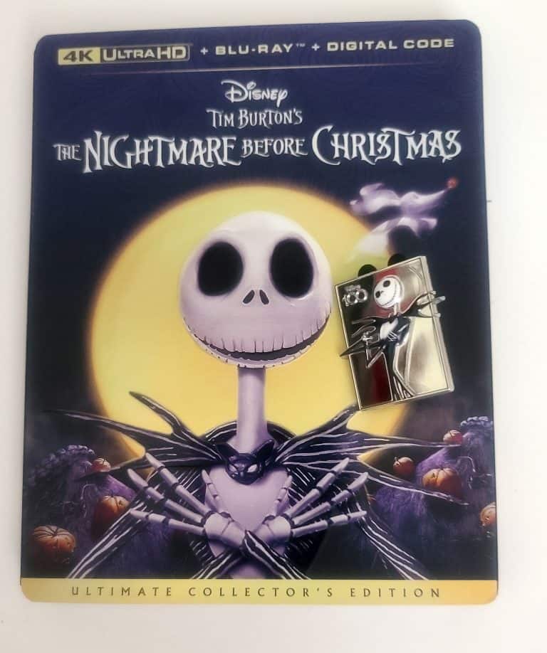Win a Copy of The Nightmare Before Christmas Collectors Edition with a Limited Edition Pin