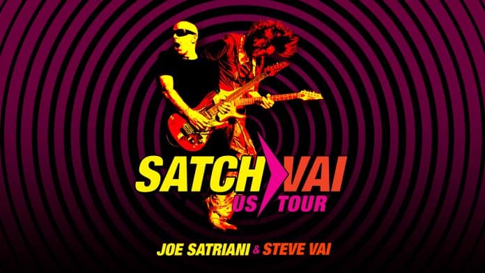 Joe Satriani & Seve Via US Tour Detroit